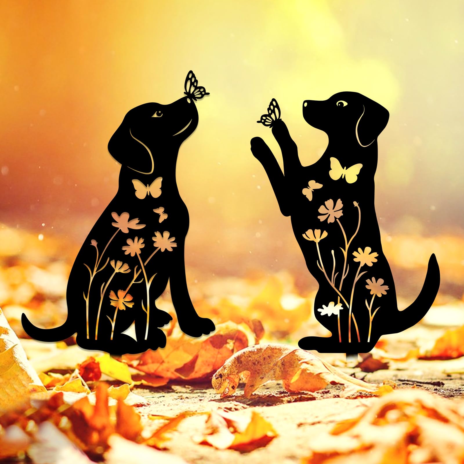 Pootjes van Petal - Metalen Honden Tuinstaken