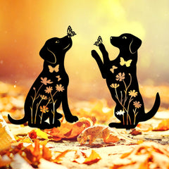 Pootjes van Petal - Metalen Honden Tuinstaken
