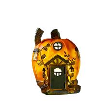 FairyGlow – Zonnelicht Feeën Pompoenhuis met Kleurrijke LEDs