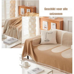 Chennova - Dubbelzijdige Chenille Sofahoes