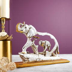 Olifanten Charme - Feng Shui Gouden Showpiece