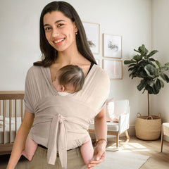 SnuggleWrap – Comfortabel Draagdoek voor Baby’s en Ouders