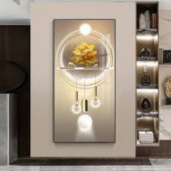 NatureGlow - Abstracte Herten Canvas Kunst