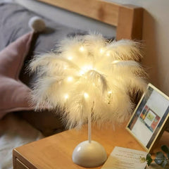 Lustre - FeatherGlow LED Tafellamp