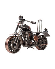 Staal Glans - Koperkleurig Motorfiets Decor