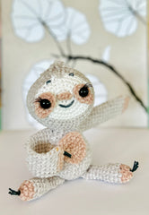 SnuggleCraft - Haak Sloth Hugger Amigurumi Patroon