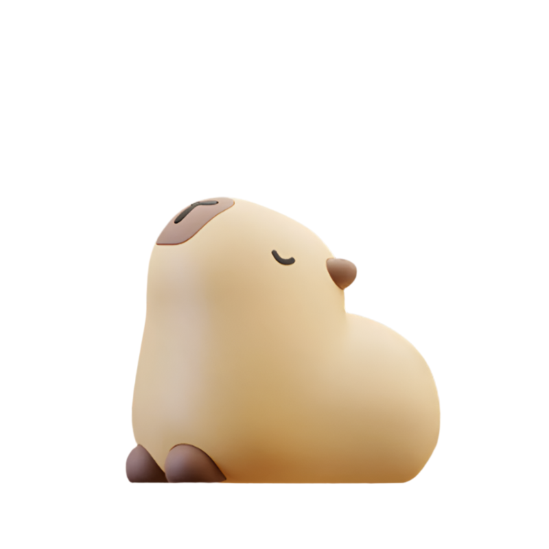 ZenCap - Yoga Capibara LED Nachtlamp