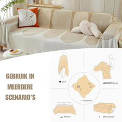 Chennova - Dubbelzijdige Chenille Sofahoes