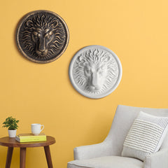 Lioverse - Surrealistische Leeuwenkop Muurkunst