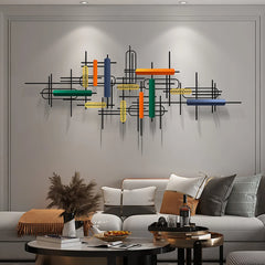 Aura - Grote Metalen Wanddecoratie