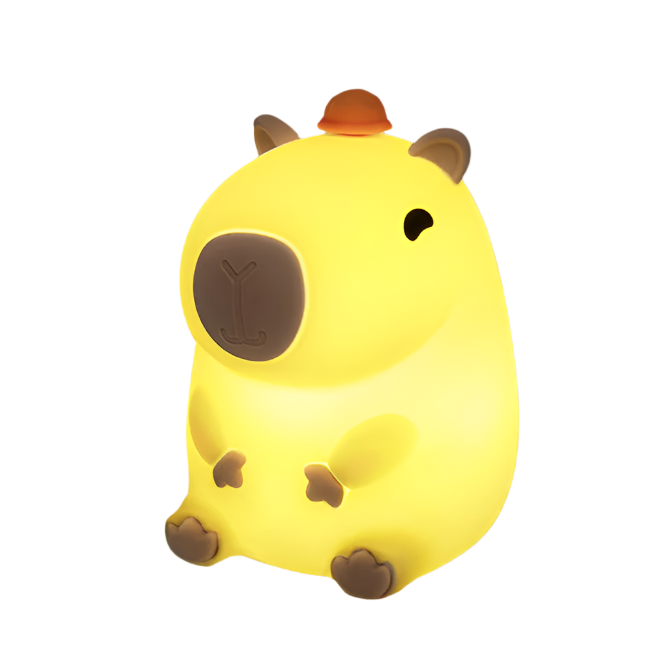 HatCapy - LED Capybara Nachtlamp met Hoed