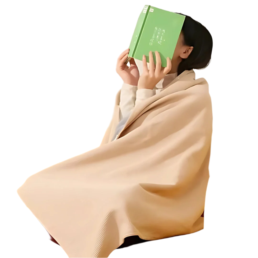 Thermora – Draagbare Warmtedeken met USB-aansluiting voor Ultieme Comfort