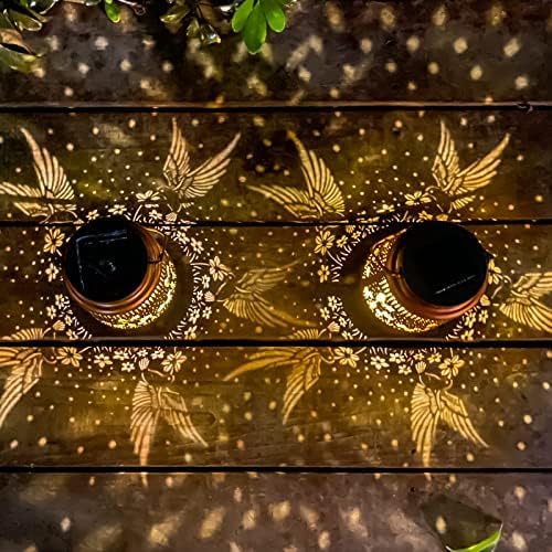 HummingGlow - Solar Lantaarn met Kolibrie Design