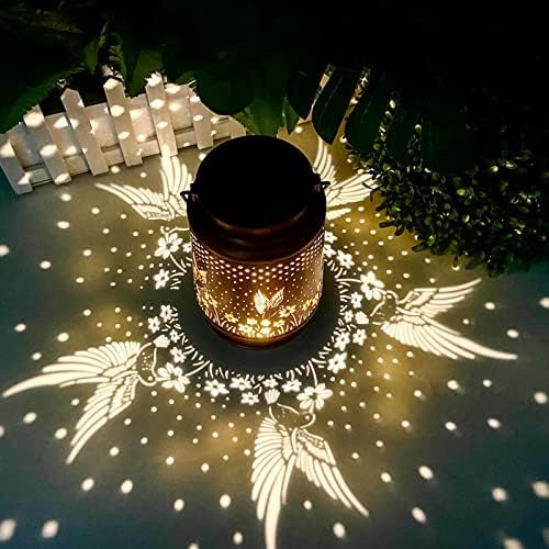 HummingGlow - Solar Lantaarn met Kolibrie Design