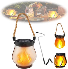 Lumisca – Zonne-energie Lantaarn met Levende Kaarslicht