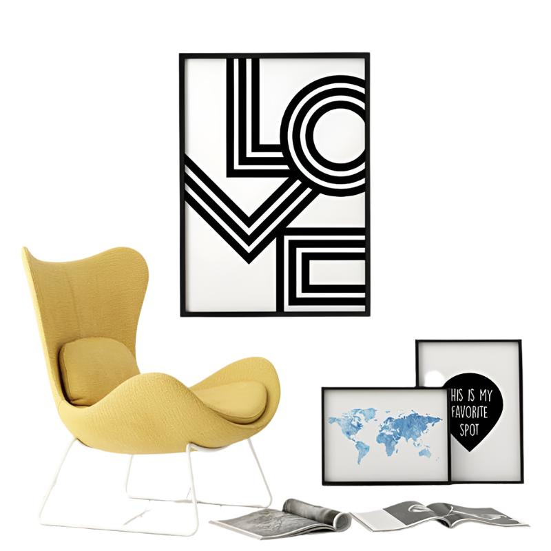 Ceramica - Abstracte Kunstbeeld voor Hu decor