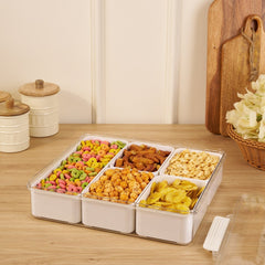 Snackwise - Multi-compartimenten Droog Fruit Doos voor Georganiseerd Snackplezier