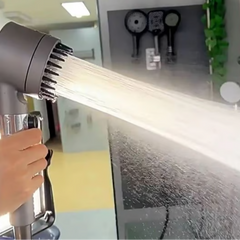 AquaPulse – Hogedruk Douchekop met Waterfilter en Regenvalstand