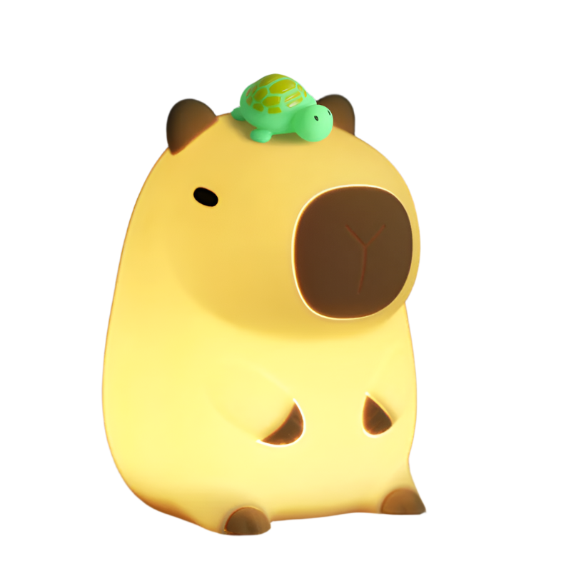 Capybara Glow - Speelse Nachtlamp
