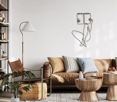 Artistry - 3D Metalen Wanddecoratie