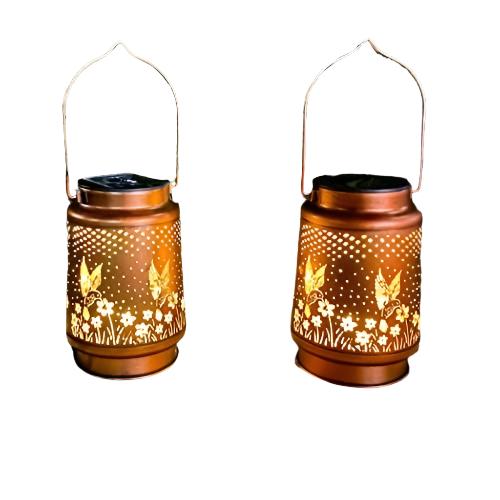 HummingGlow - Solar Lantaarn met Kolibrie Design