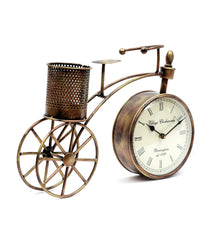 Timeteken - Handgeschilderde Wandklok van Hout