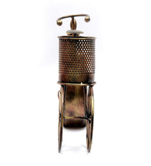 Timeteken - Handgeschilderde Wandklok van Hout