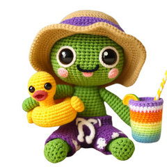 Froglet Fun – Een Speels Zomer Haakavontuur