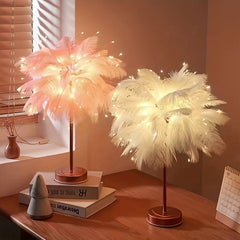 Lustre - FeatherGlow LED Tafellamp