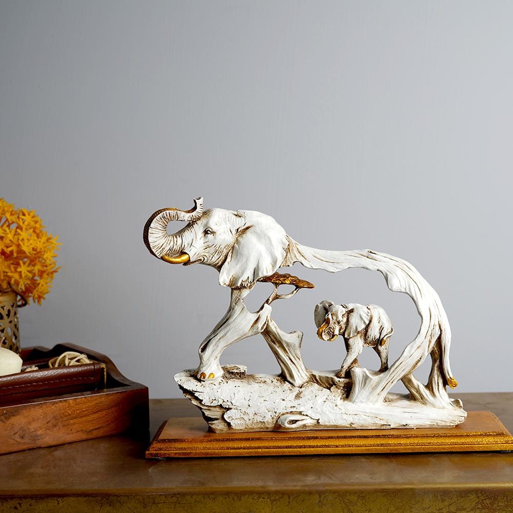 Olifanten Charme - Feng Shui Gouden Showpiece