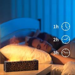 FlareLume - Kleurrijke Vlam Verspreider Lamp