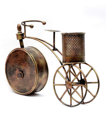 Timeteken - Handgeschilderde Wandklok van Hout