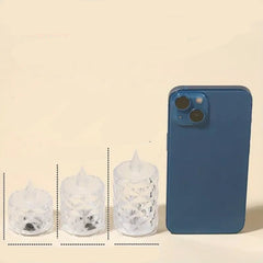 Lumiere - Set van Kristallen Flameless Kaarsenhouders