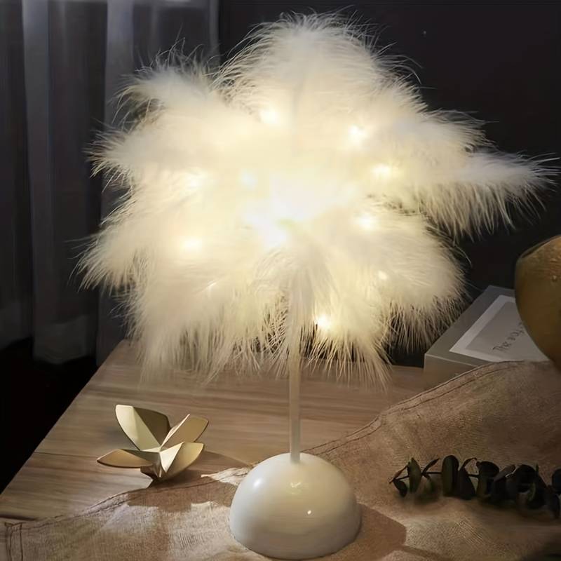 Lustre - FeatherGlow LED Tafellamp