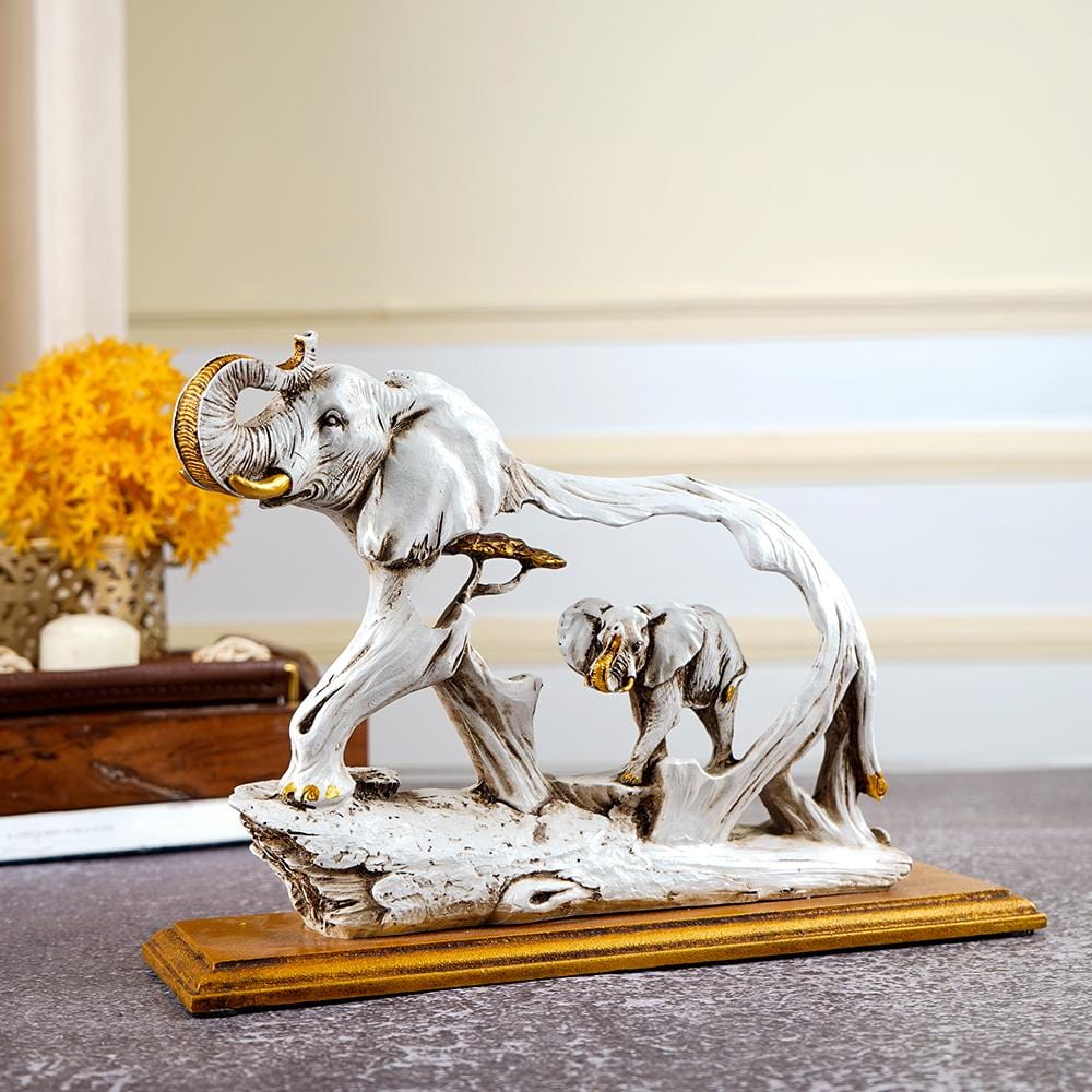 Olifanten Charme - Feng Shui Gouden Showpiece