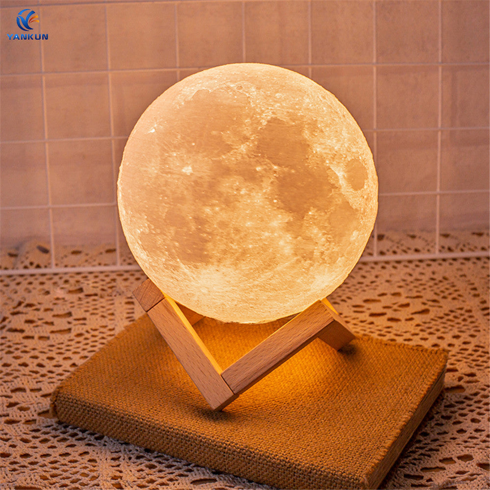 Lunara - 3D Maanlamp voor een Sfeervolle Nacht