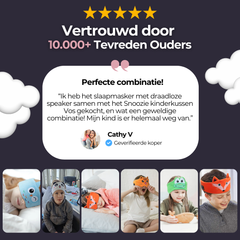 CalmiBuddy – Draadloos Bluetooth Slaapmasker met Speaker