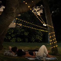 LumaFlare – Solar Tafellantaarn met Levend Vlamlicht