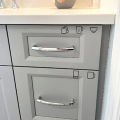 OrganizePro - 35 Vinyl Keukenopslag Labels voor Pantrys en Containers