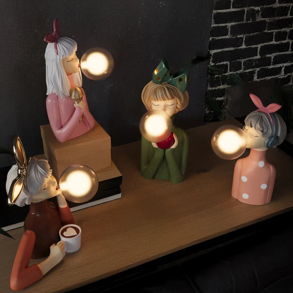 CASA DI LUMO - Bubble Girls Tafel Lampen