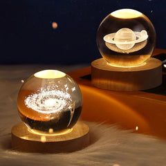 Lunara Glow – Touch-Control Maan- & Galaxy Lamp