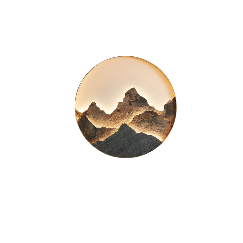 Illuminara - Eigentijdse Ronde LED Wandlamp