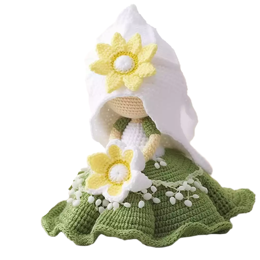 FairyCraft - Handgehaakte Fee - Meisje Pop
