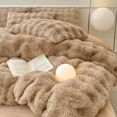 Cloudrest - Beddegoedset van Faux Konijnenbont