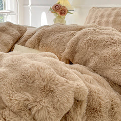 Cloudrest - Beddegoedset van Faux Konijnenbont