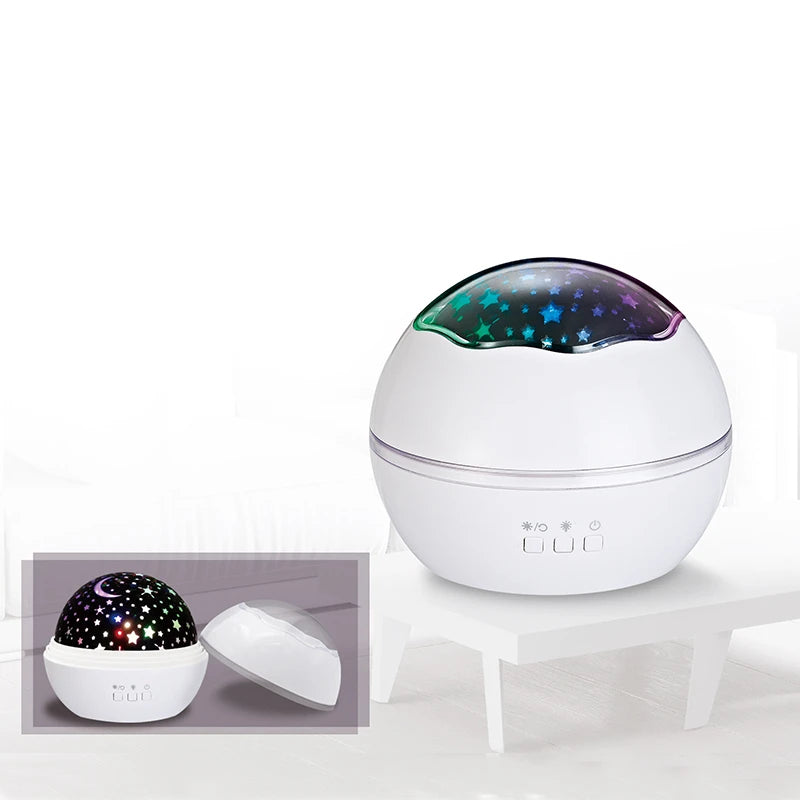 LumaWave - LED Projector Lamp met Onderwater- & Sterrenhemel Thema's