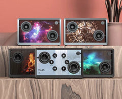 Lyrica – Draadloze Speaker met Lichtprojectie & Transparante Behuizing