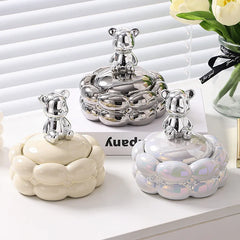 CottonBear - Chique Deksel Asbak voor Huishouddecoratie