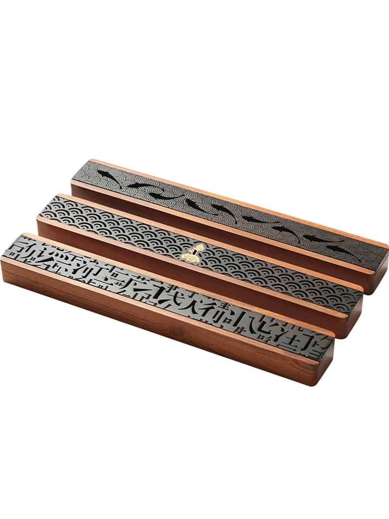 WoodenMist - Antieke Houten Wierookdoos