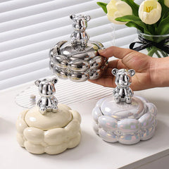 CottonBear - Chique Deksel Asbak voor Huishouddecoratie